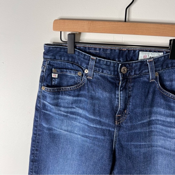AG Adriano Goldschmied Ex-Boyfriend Slouchy Slim Jeans Blue Size 30 Faded - Picture 4 of 11